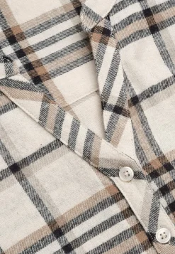 Tunika i flonel med lommer