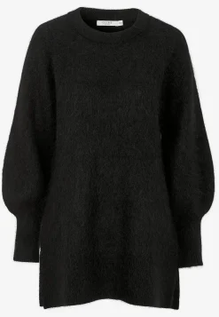 Tunika Premium i mohair- og uldblanding