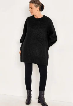 Tunika Premium i mohair- og uldblanding