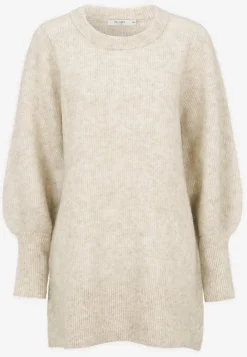 Tunika Premium i mohair- og uldblanding