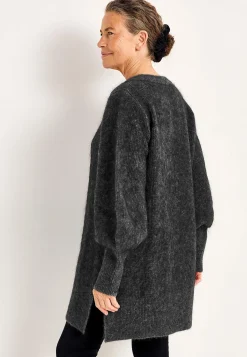 Tunika Premium i mohair- og uldblanding