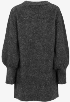 Tunika Premium i mohair- og uldblanding