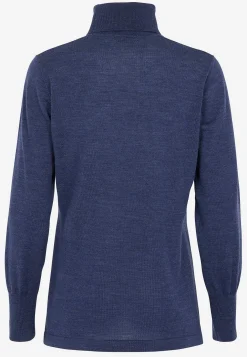 Turtleneck Premium trøje i merinould