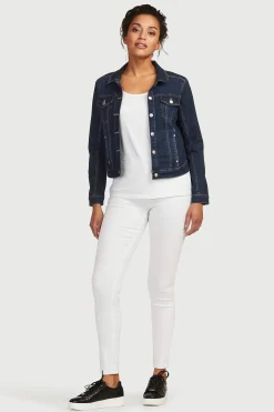 Twilljeans med superstræk