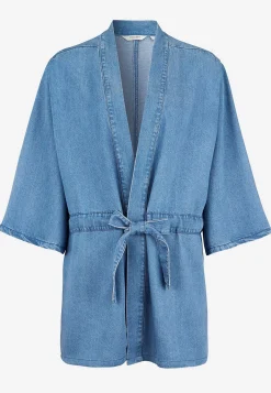 Ultrablød Premium kimonojakke i denim | Cellbes