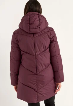 Varm jakke med luftig polstring