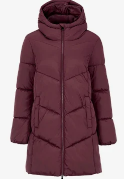 Varm jakke med luftig polstring