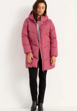 Varm jakke med luftig polstring