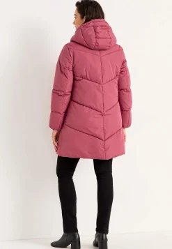 Varm jakke med luftig polstring