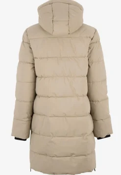 Varm jakke med sidelynlåse nederst