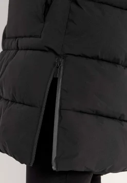 Varm jakke med sidelynlåse nederst