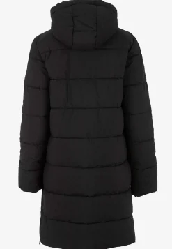 Varm jakke med sidelynlåse nederst