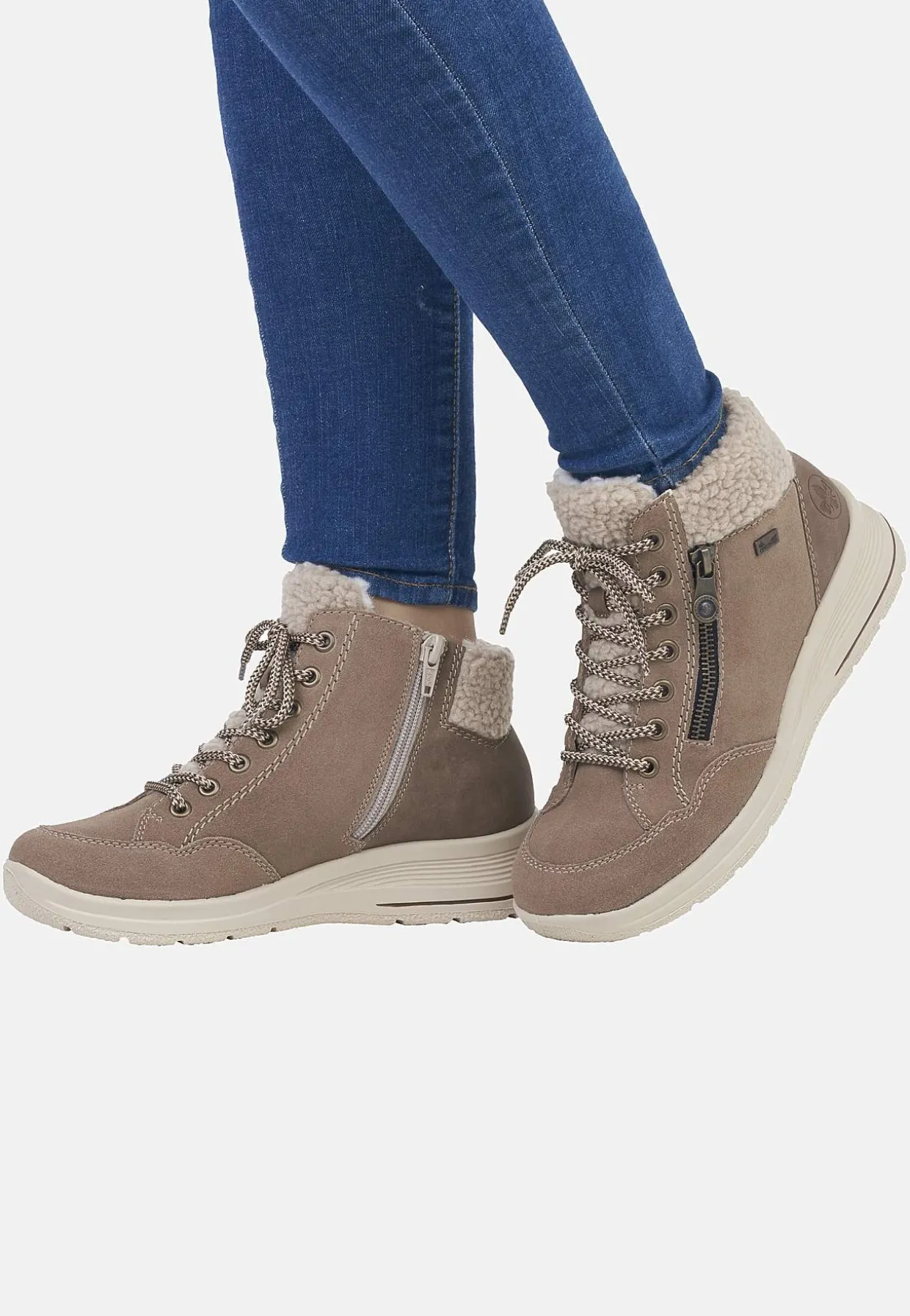 Varmt foret, vandafvisende ruskindsstøvle | Cellbes