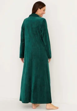 Velour, lang morgenkåbe Wilma | Cellbes