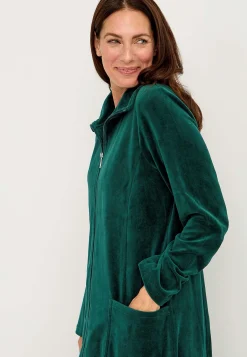 Velour, lang morgenkåbe Wilma | Cellbes