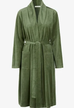 Velour morgenkåbe