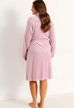 Velour morgenkåbe
