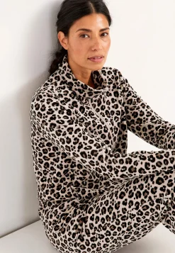 Velourjakke med lynlås Wilma