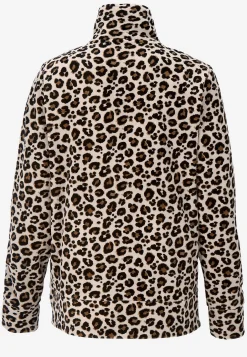 Velourjakke med lynlås Wilma