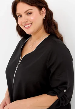 V-halset tunika i to længder