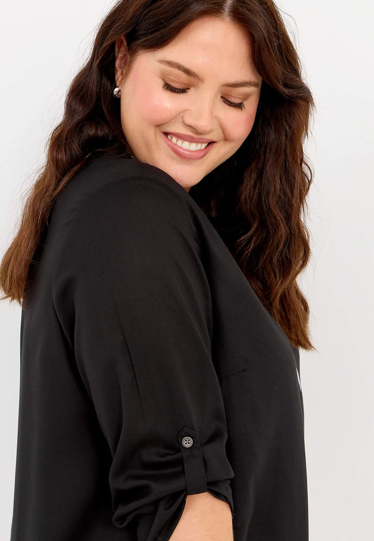 V-halset tunika i to længder