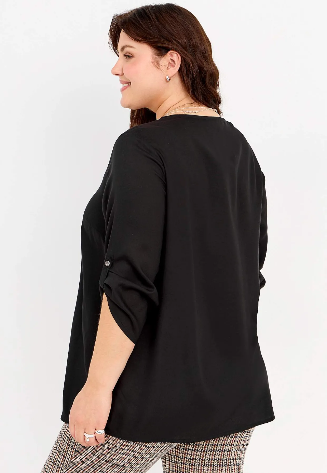 V-halset tunika i to længder