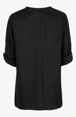 V-halset tunika i to længder