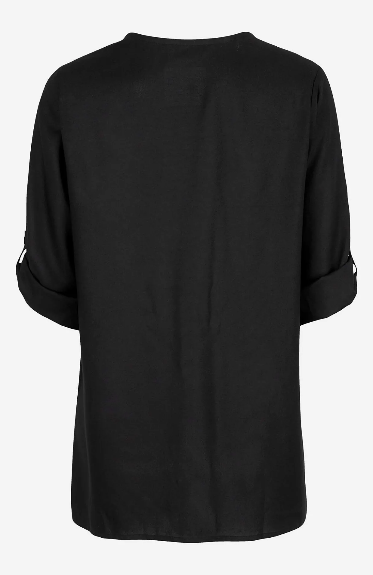 V-halset tunika i to længder