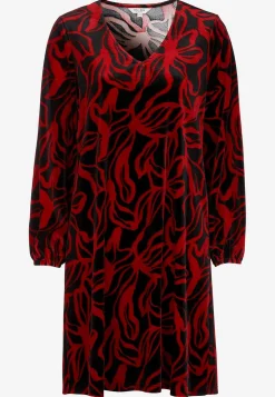 V-udskåret fløjlskjole | Cellbes