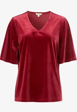 V-udskåret fløjlstop | Cellbes