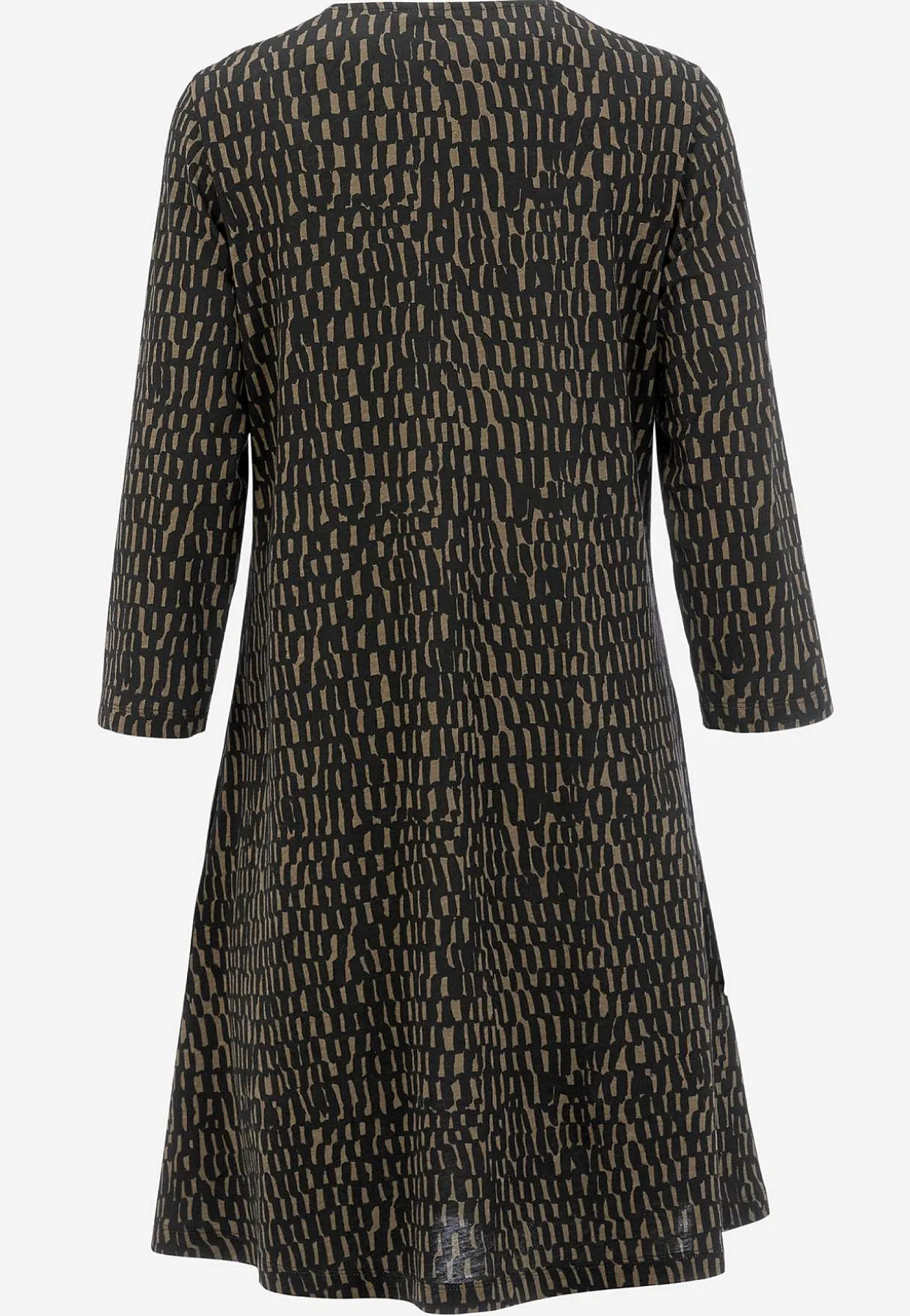 V-udskåret jerseykjole