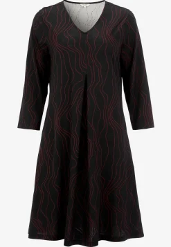 V-udskåret jerseykjole | Cellbes