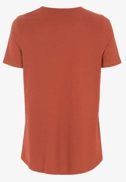 V-udskåret jerseytop