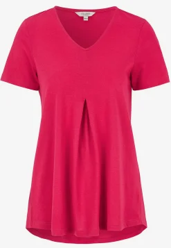 V-udskåret jerseytop