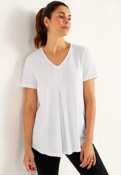 V-udskåret jerseytop | Cellbes