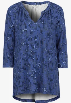 V-udskåret jerseytunika | Cellbes