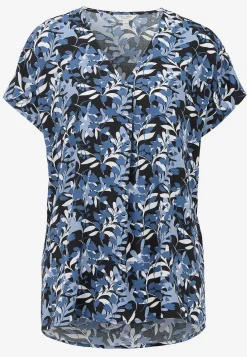 V-udskåret, vævet tunika