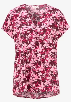 V-udskåret, vævet tunika