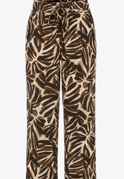 Vævede, mønstrede bukser | Cellbes