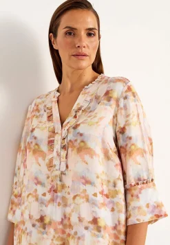 Vævet kjole med lommer