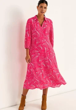 Vævet kjole med lommer | Cellbes