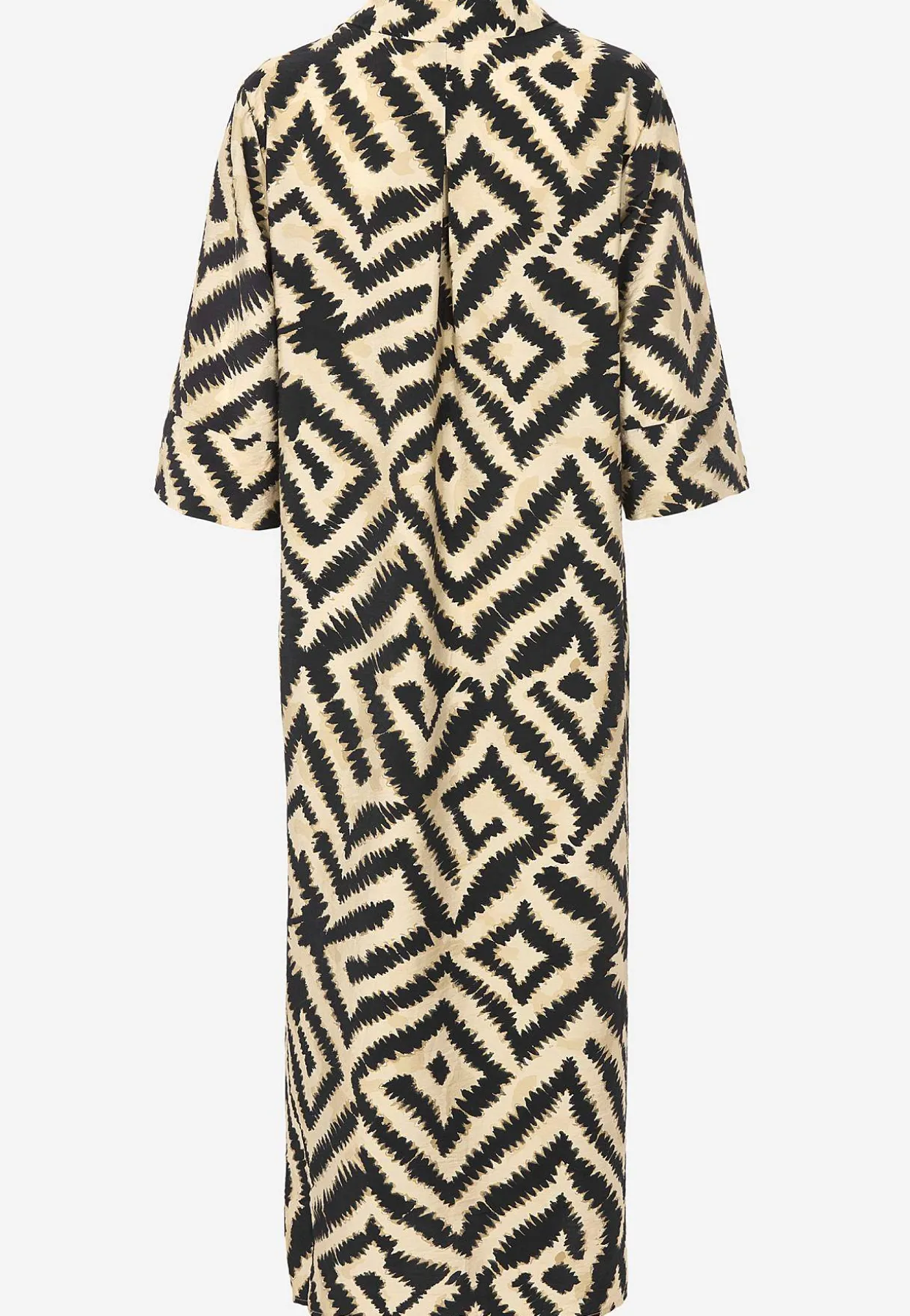 Vævet, let krøllet viskosekjole | Cellbes