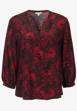 Vævet, mønstret bluse | Cellbes