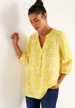 Vævet, mønstret tunika