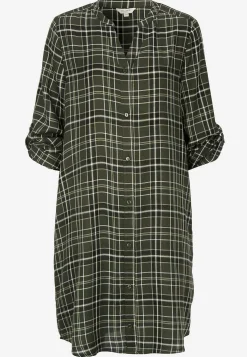 Vævet skjortekjole med lommer | Cellbes