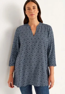 Vævet tunikatop | Cellbes