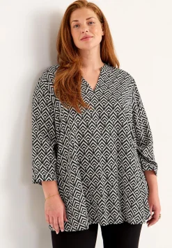 Vævet tunikatop | Cellbes