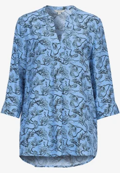 Vævet tunikatop med lommer